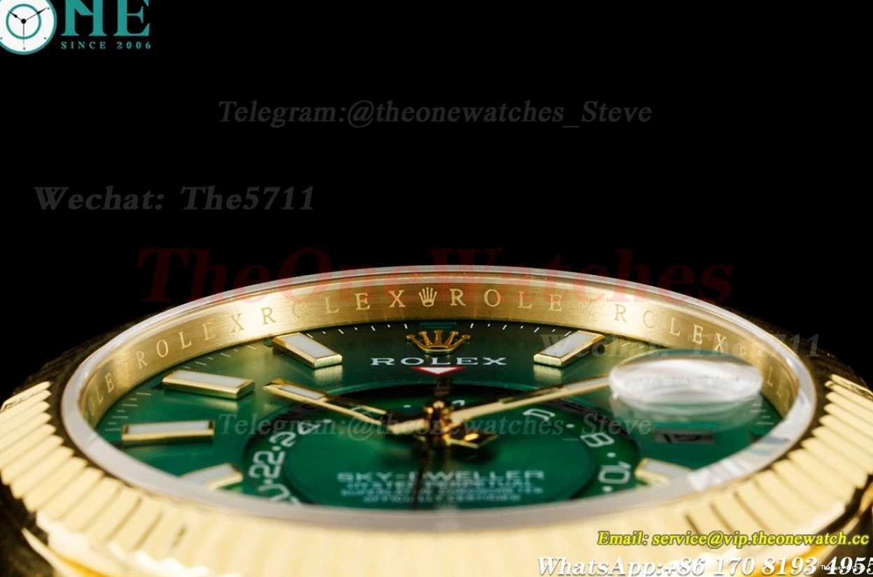 Dial A9001 SkyDweller 42mm Green JWF YG YG 0211